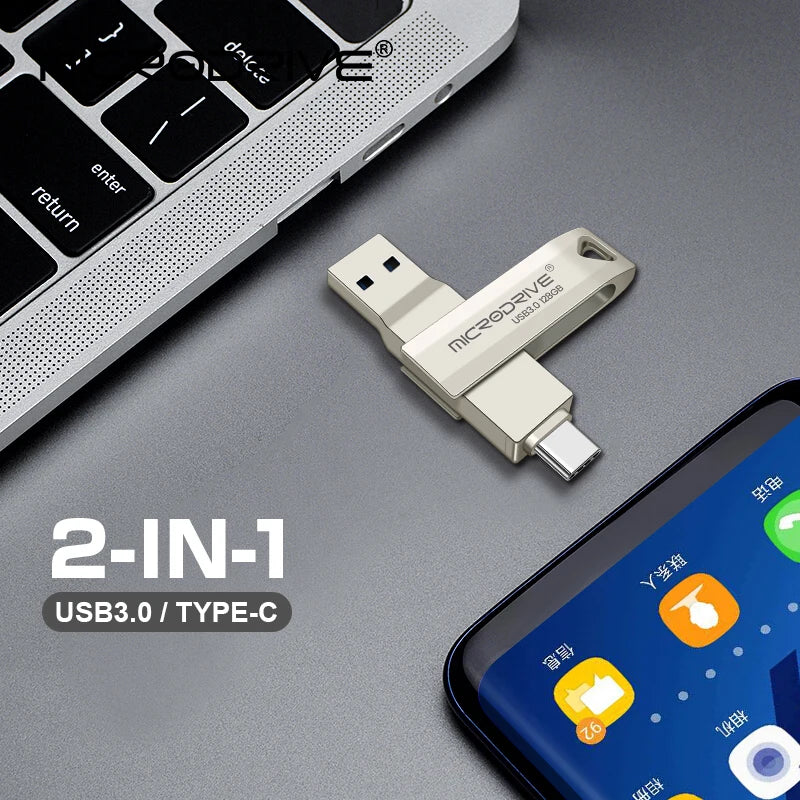 Clé usb 2 en 1