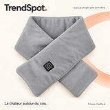 Écharpe chauffante — Gris — présentation TrendSpot