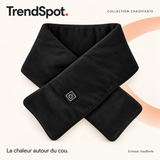 Écharpe chauffante — Noir — présentation TrendSpot