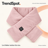 Écharpe chauffante — Rose — présentation TrendSpot